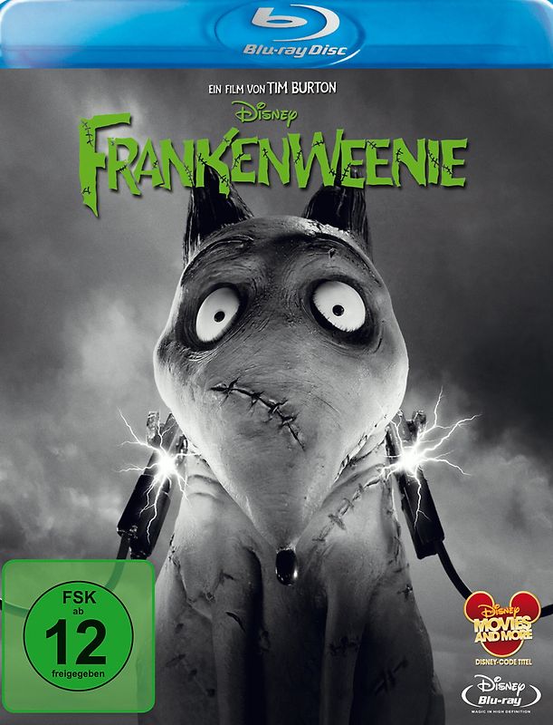 Frankenweenie Blu-ray Disc