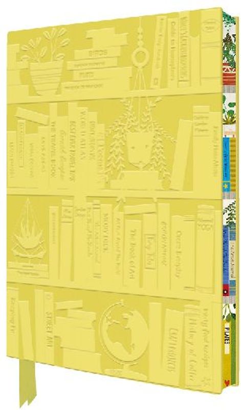 Georgia Breeze: Bookshelves Artisan Art Notebook (Flame Tree Journals)