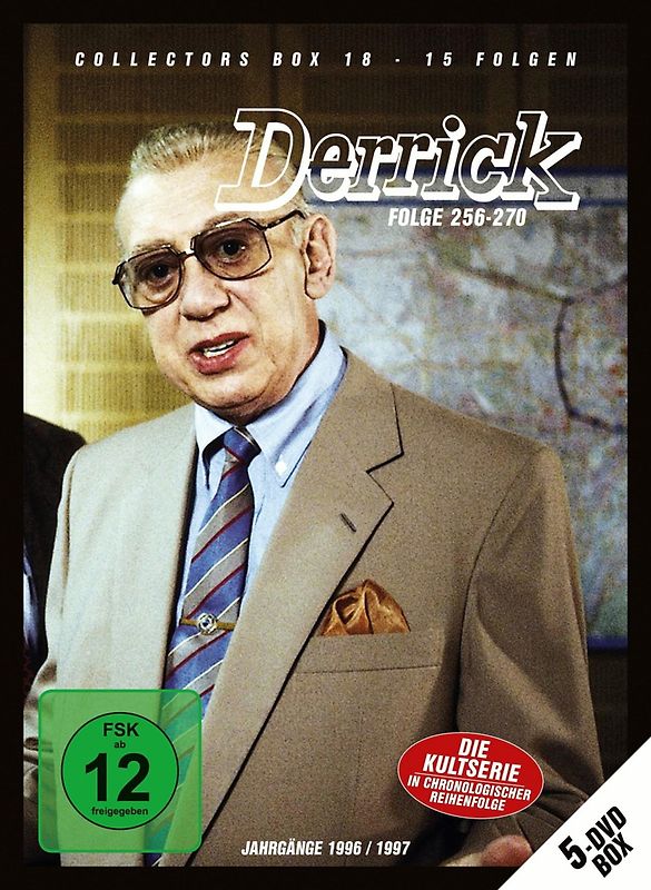 Derrick - Collector's Box Vol. 18 (Folge 256-270) [5 DVDs] DVD