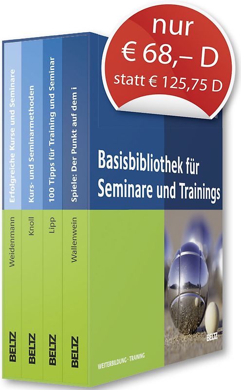Basis-Bibliothek für Seminare und Trainings