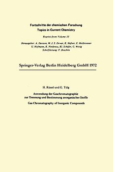 Anwendung der Gaschromatographie zur Trennung und Bestimmung anorganischer Stoffe
