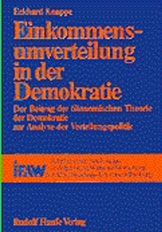 Einkommensumverteilung in der Demokratie