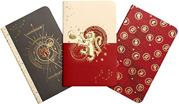 Harry Potter: Gryffindor Constellation Sewn Pocket Notebook Collection (Harry Potter: Constellation)