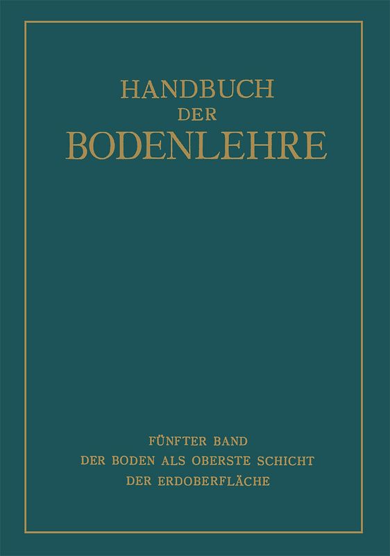 Der Boden als Oberste Schicht der Erdoberfläche