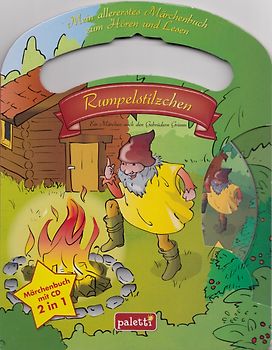 Mein allererstes Märchenbuch zum Hören und Lesen: Rumpelstilzchen - Gebrüdern Grimm [Pappbilderbuch, inkl. CD]