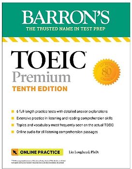 TOEIC Premium: 6 Practice Tests + Online Audio