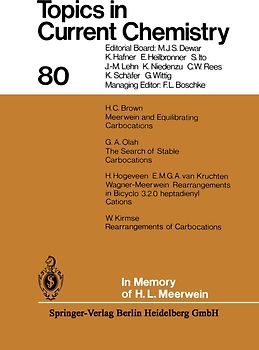 In Memory of H. L. Meerwein