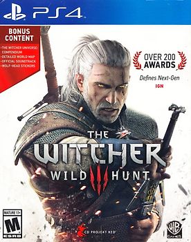 The Witcher 3: Wild Hunt [inkl. Sticker, World Map, Soundtrack, Handbuch, US Import] PlayStation 4