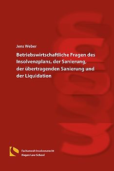 Betriebswirtschaftliche Fragen des Insolvenzplans, der Sanierung, der übertragenden Sanierung und der Liquidation