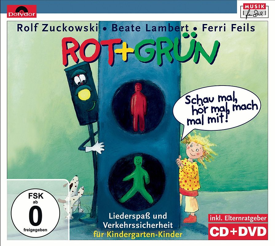 Rolf Zuckowski - Rot+Grün-Schau Mal,Hör Mal,Mach Mal mit!