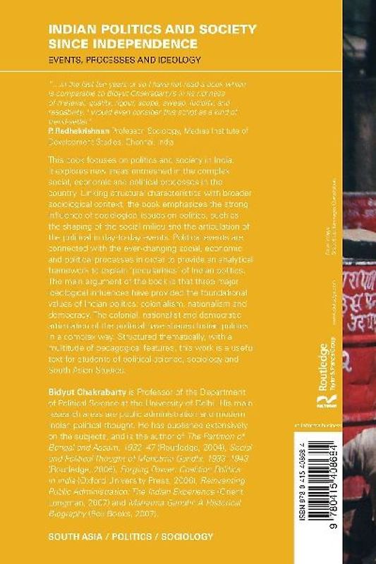 Indian Politics and Society since Independence