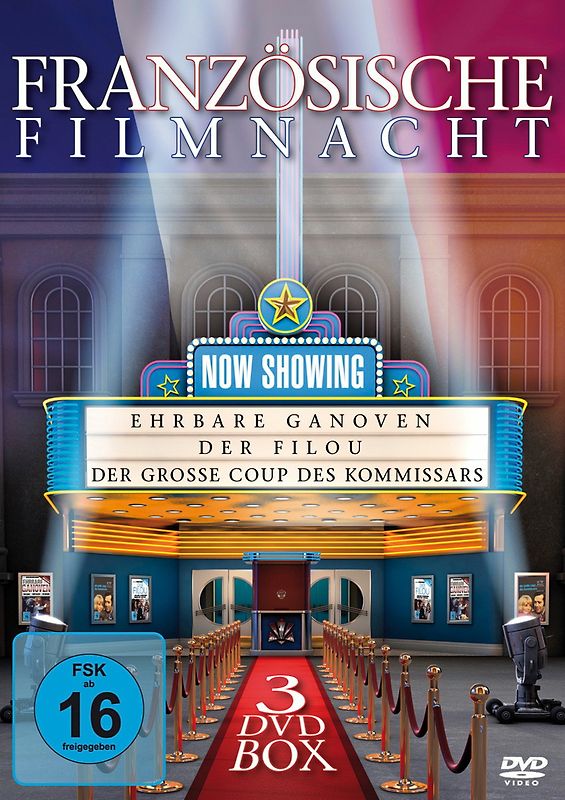 Französische Filmnacht (3 Discs, NTSC) DVD