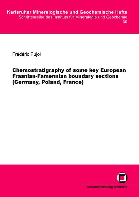 Chemostratigraphy of some key European Frasnian-Famennian boundary sections (Germany, Poland, France)