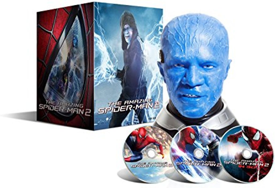 The Amazing Spider-Man 2: Electro 3D [Collector's Edition inkl. Electro-Kopf mit Leuchteffekten, 3 Discs] 3D Blu-ray Disc