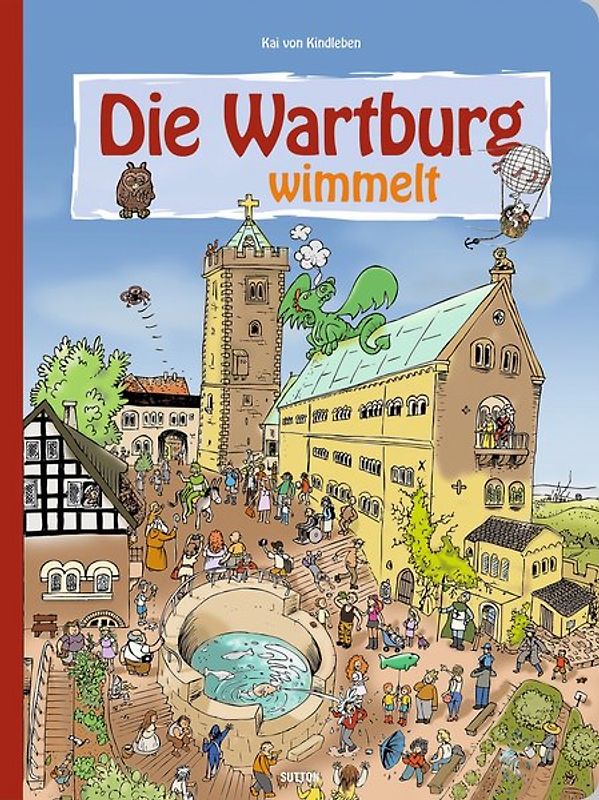 Die Wartburg wimmelt