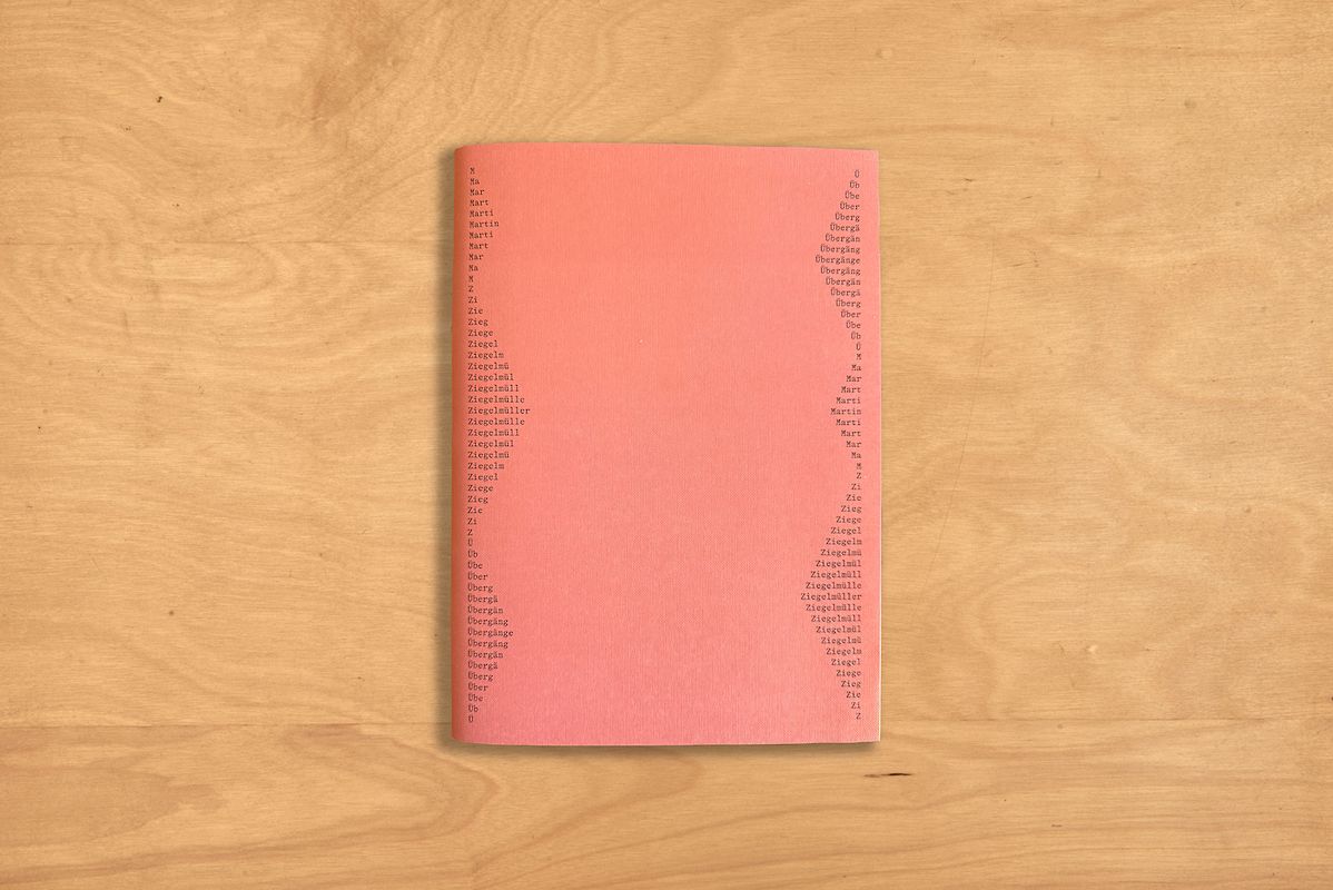 Martin Ziegelmüller: Übergänge