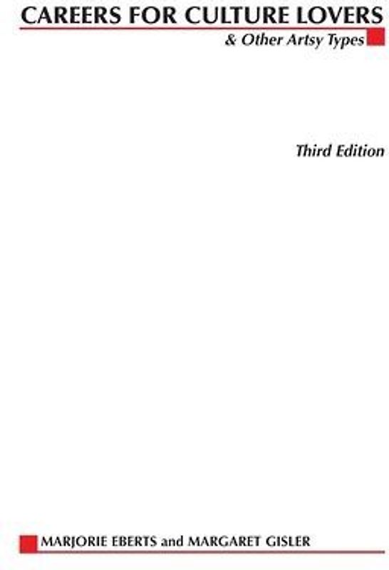 Careers for Culture Lovers & Other Artsy Types