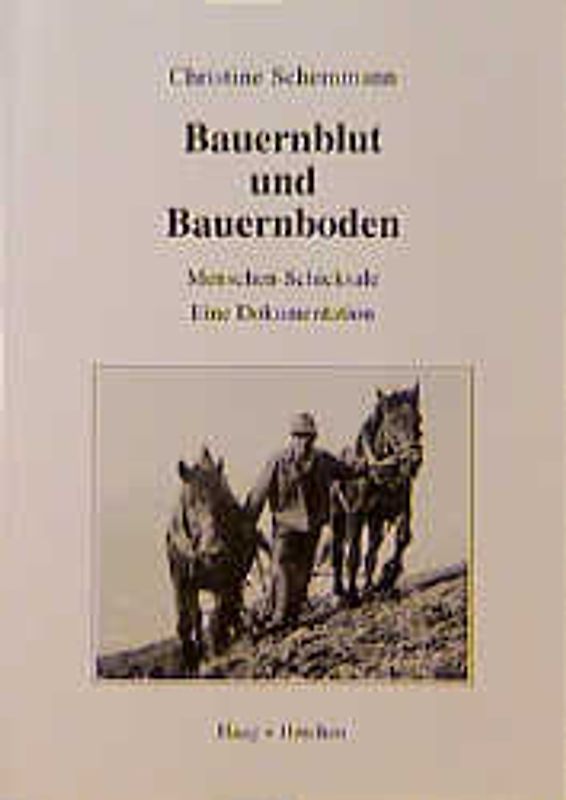 Bauernblut und Bauernboden