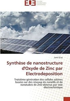 Synthèse de nanostructure d'Oxyde de Zinc par Electrodeposition
