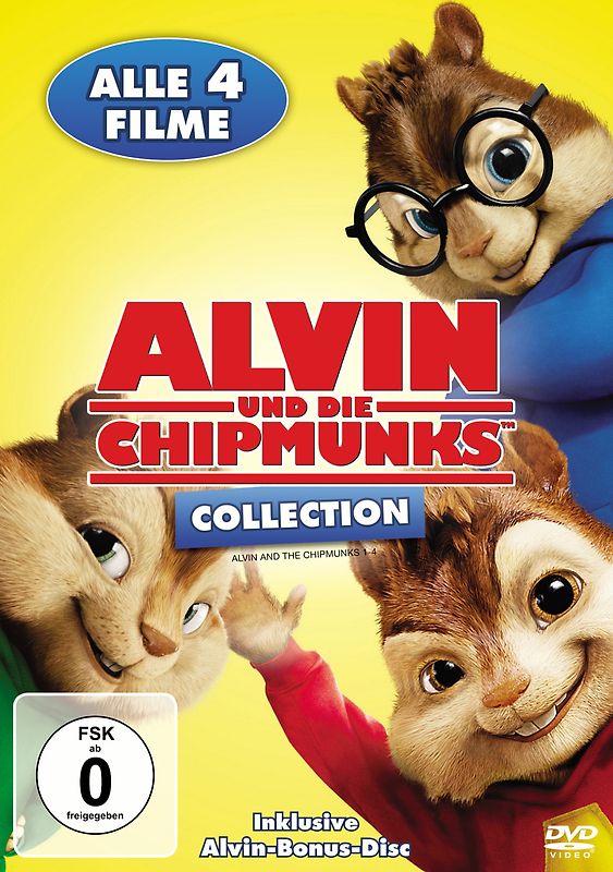 Alvin und die Chipmunks Collection [5 Discs] DVD