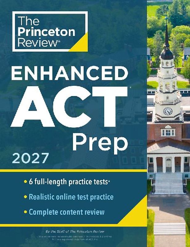 Princeton Review Enhanced ACT Prep, 2027