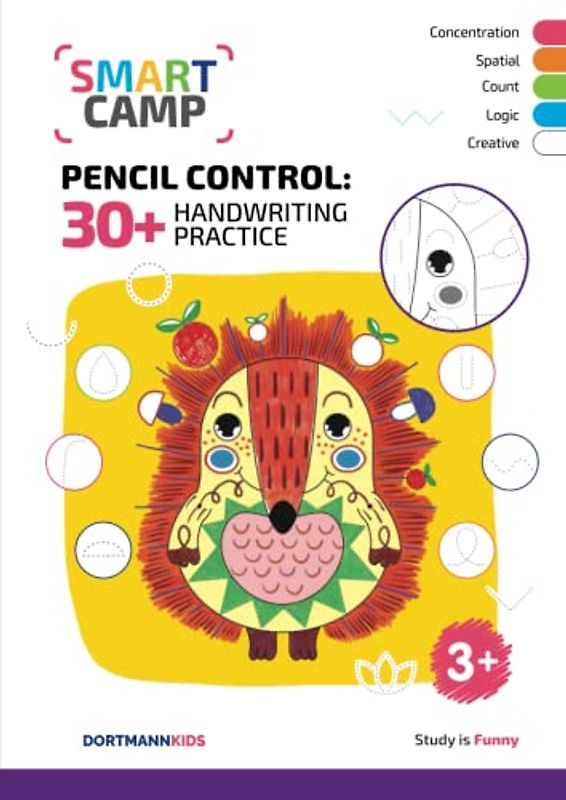 Handwriting book: tracing activity