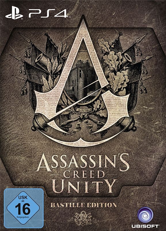 Assassin's Creed Unity [Bastille Edition inkl. Steelbook, Artbook, Soundtrack, Lithographien] PlayStation 4