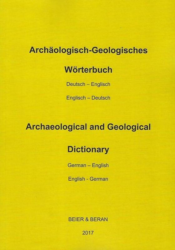Archäologisch-Geologisches Wörterbuch