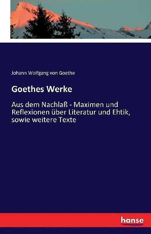 Goethes Werke