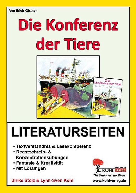 Die Konferenz der Tiere - Literaturseiten
