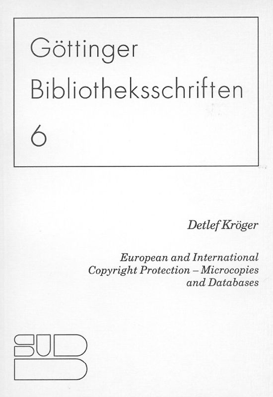 European and international copyright protection