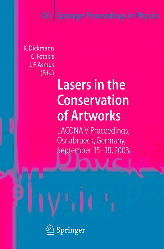 Lasers in the Conservation of Artworks