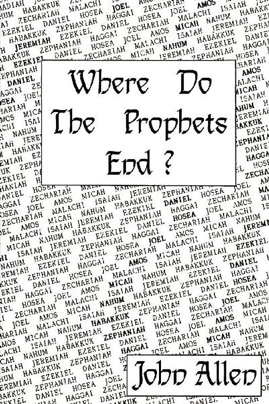 Where Do the Prophets End?