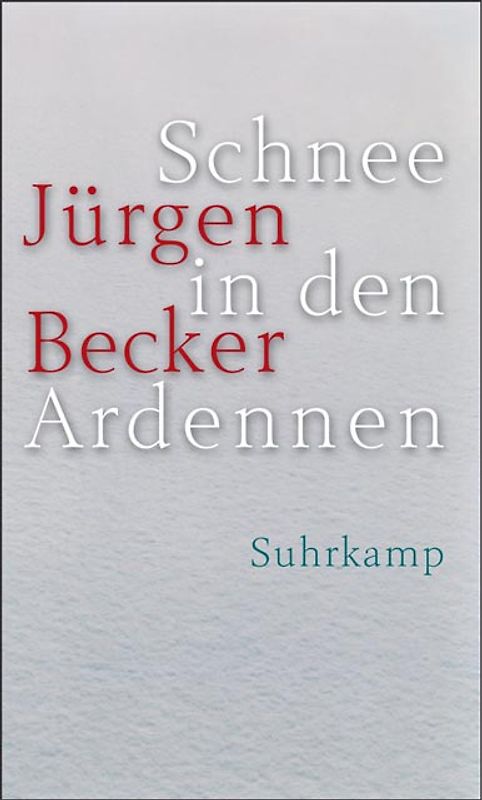 Schnee in den Ardennen