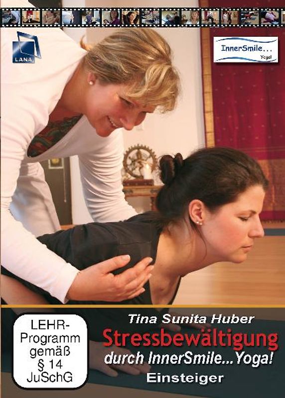 Stressbewältigung durch InnerSmile... Yoga! - Einsteiger - Tina S. Huber DVD
