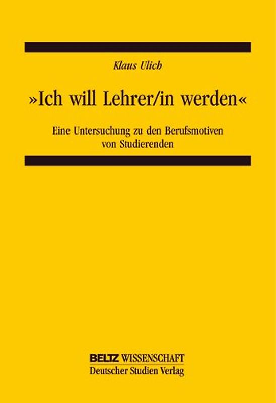 "Ich will Lehrer/in werden"