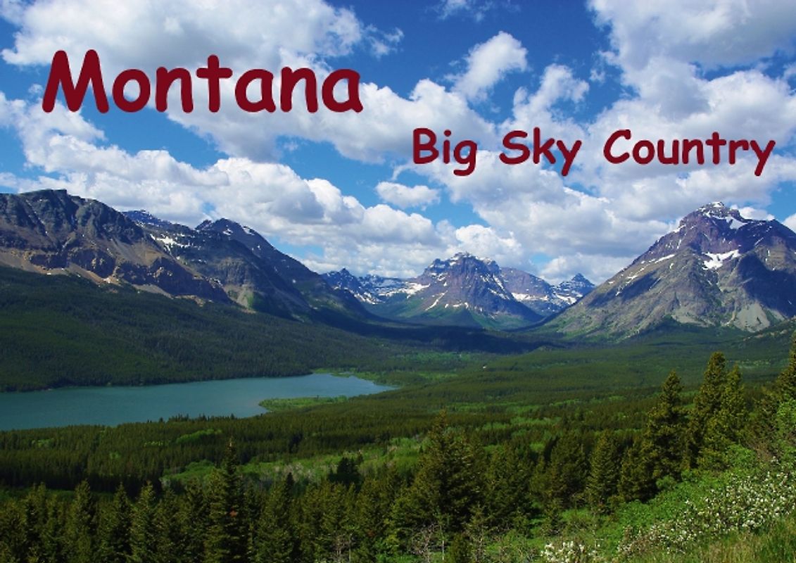 Montana Big Sky Country (Posterbuch DIN A4 quer)