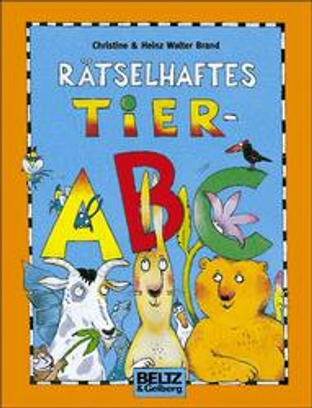 Rätselhaftes Tier-ABC. Vierfarbiges Bilderbuch