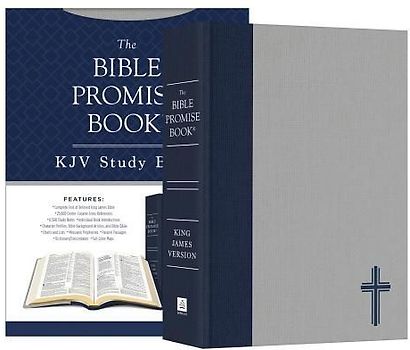The Bible Promise Book KJV Bible [Oxford Navy]