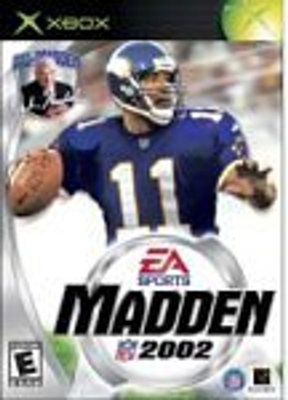 X Box - Madden 2002 Football Xbox