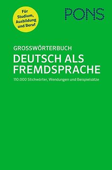PONS Großwörterbuch Deutsch als Fremdsprache