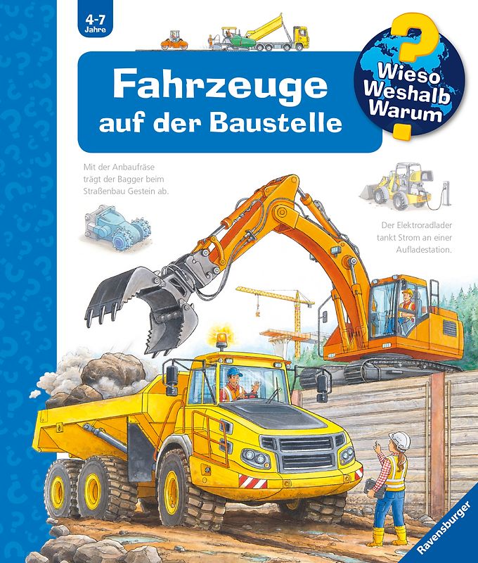 Wieso? Weshalb? Warum? Band 7 - Fahrzeuge auf der Baustelle