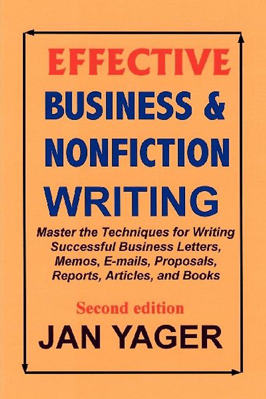 Effective Business & Nonfiction Writing