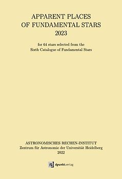 Apparent Places of Fundamental Stars (APFS) 2023