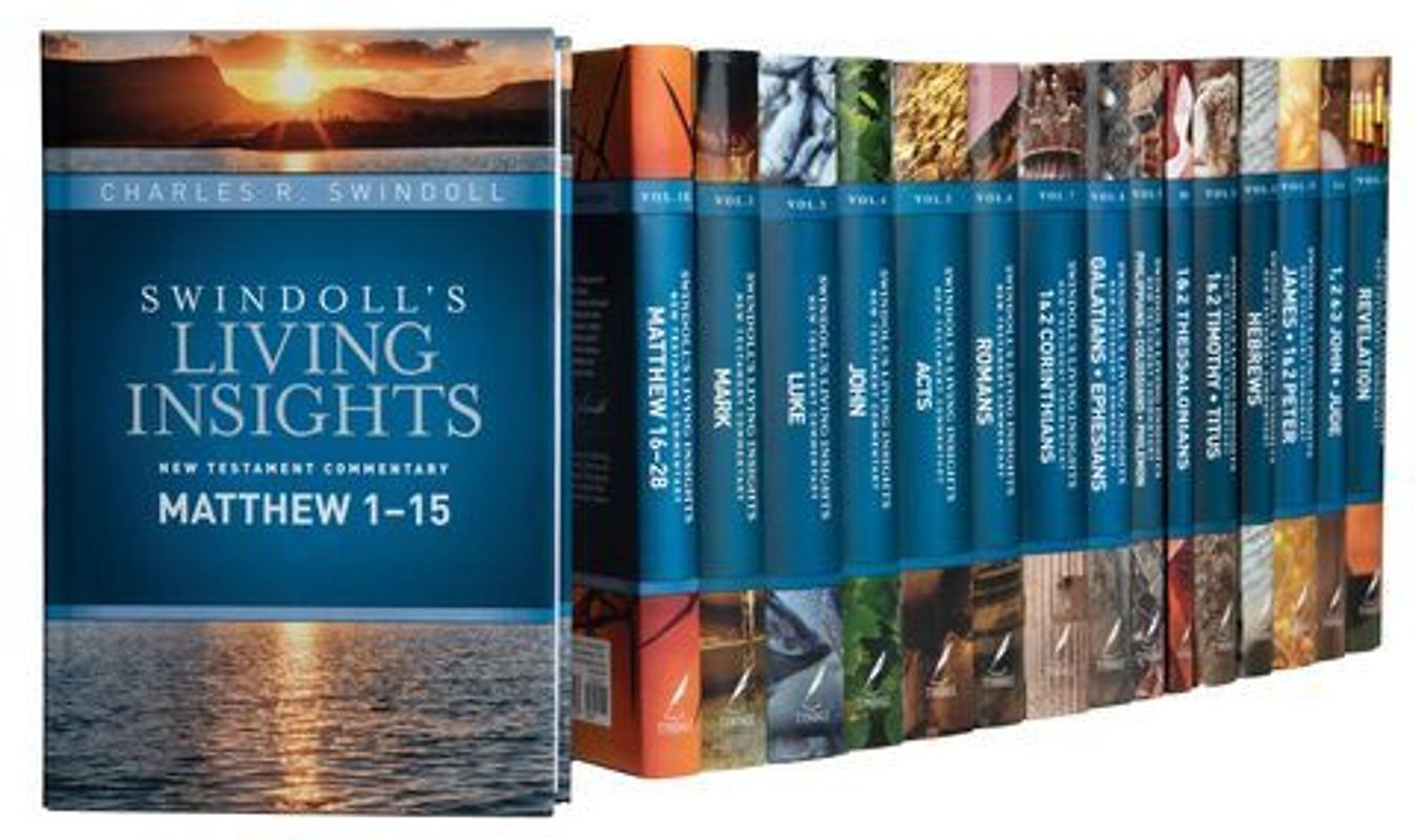 Swindoll's Living Insights New Testament Complete Set