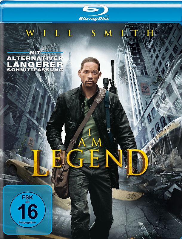 I Am Legend Blu-ray Disc