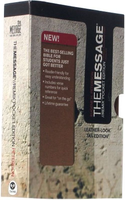 The Message Remix Pocket Bible-MS - Eugene H. Petersen