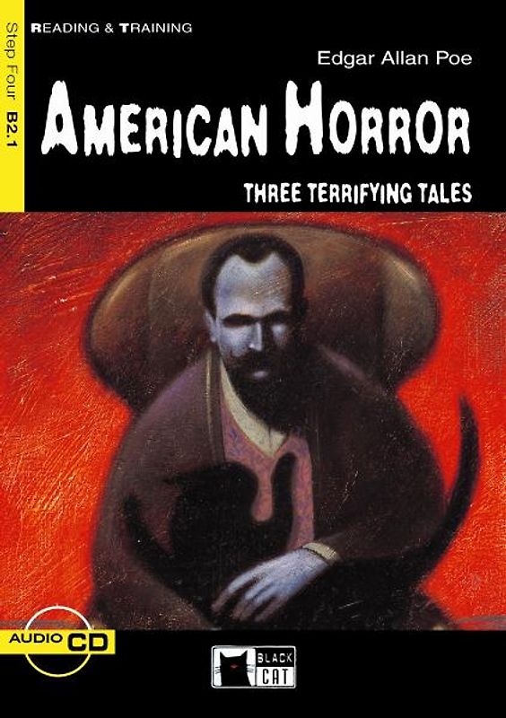 American Horror - Buch mit Audio-CD. Three Terrifying Tales
