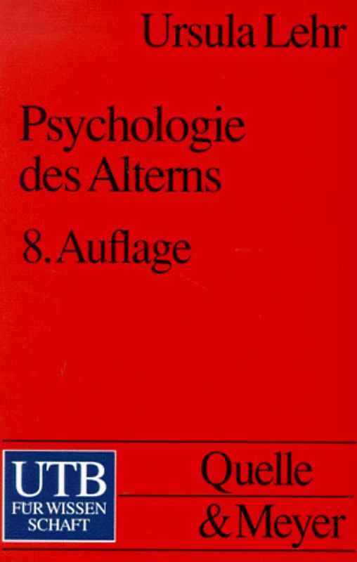 Psychologie des Alterns