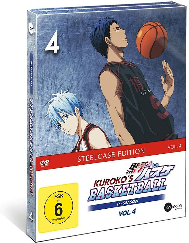 Kuroko's Basketball - Season 1 - Vol. 4 [Limited Steelbook Edition] DVD
